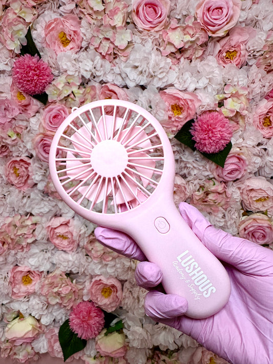 LUSHOUS HANDHELD FAN