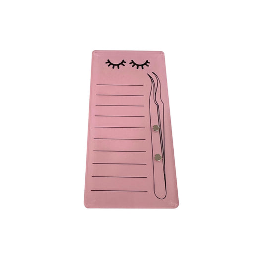 Acrylic Lash Tile with Tweezer Magnet