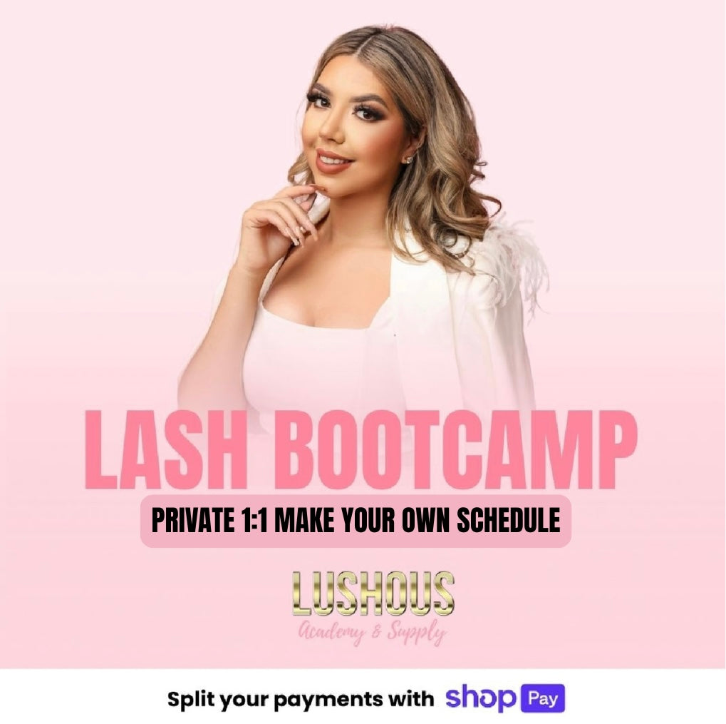 4 Week Lash Bootcamp, PRIVATE 1:1