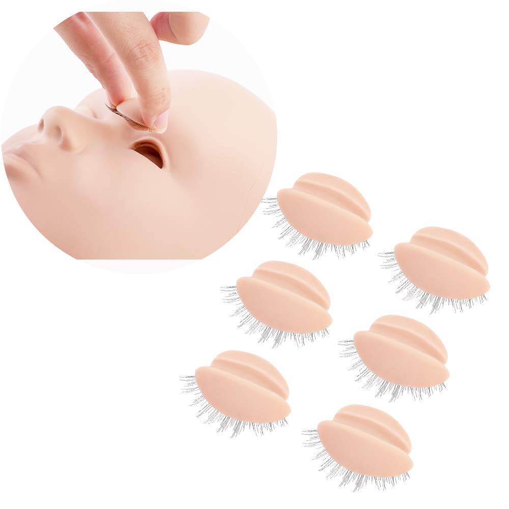 Silicone Replacement Eyelids for advanced mannequins