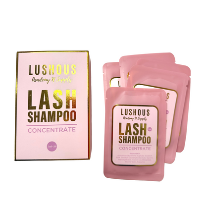 Lash shampoo concentrate